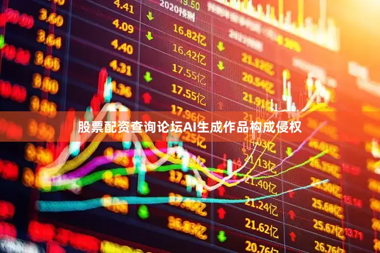 股票配资查询论坛AI生成作品构成侵权