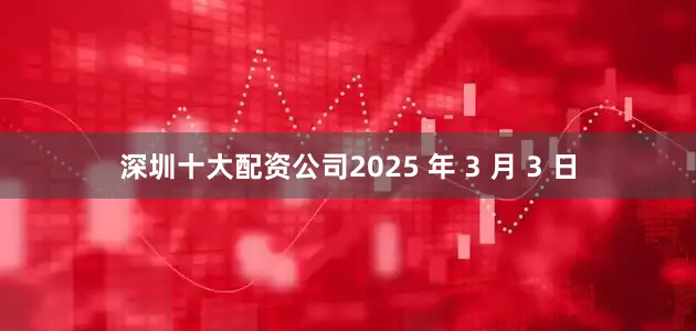 深圳十大配资公司2025 年 3 月 3 日