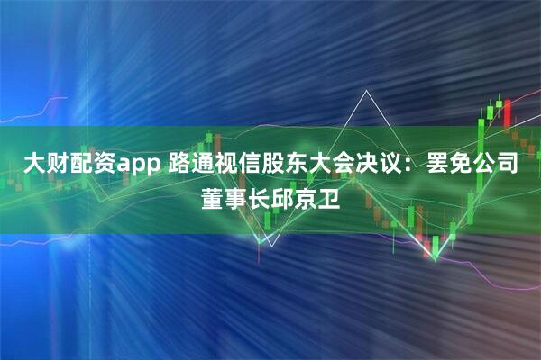 大财配资app 路通视信股东大会决议：罢免公司董事长邱京卫